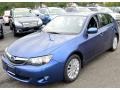 2011 Marine Blue Pearl Subaru Impreza 2.5i Premium Wagon  photo #3