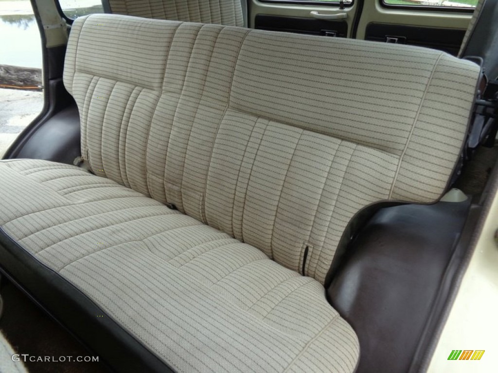 Brown Interior 1988 Toyota Land Cruiser FJ62 Photo #97924045