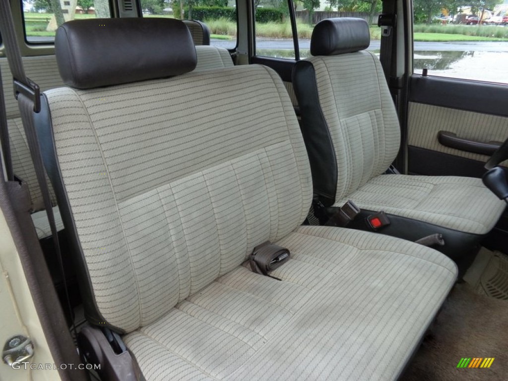 1988 Toyota Land Cruiser FJ62 Front Seat Photos