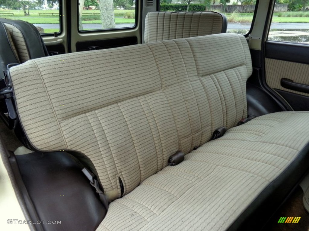1988 Toyota Land Cruiser FJ62 Rear Seat Photo #97924273