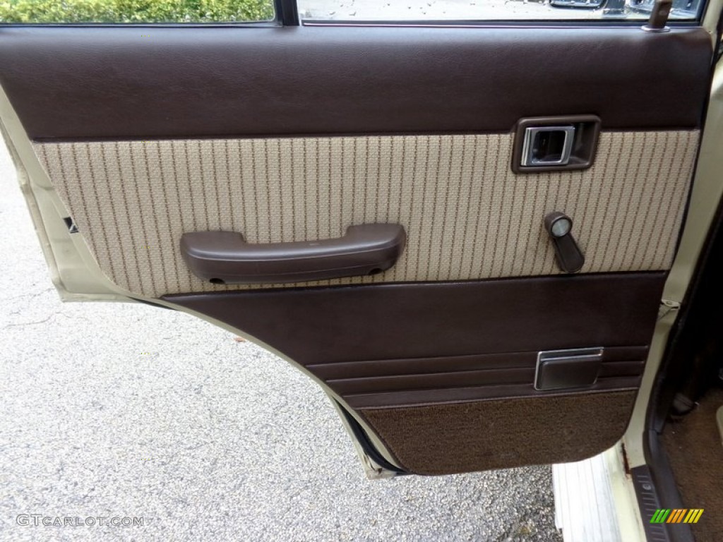 1988 Toyota Land Cruiser FJ62 Brown Door Panel Photo #97924672