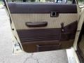 1988 Toyota Land Cruiser Brown Interior Door Panel Photo