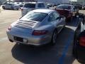 2007 Arctic Silver Metallic Porsche 911 Carrera Coupe  photo #7