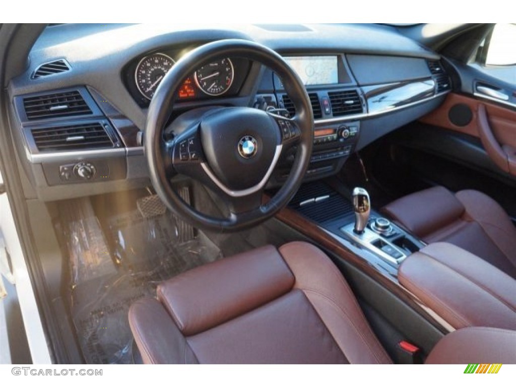 Cinnamon Brown Interior 2012 BMW X5 xDrive50i Photo #97929769