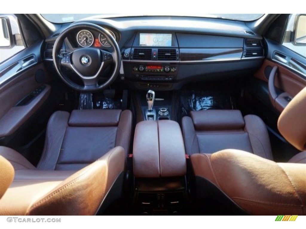 2012 BMW X5 xDrive50i Cinnamon Brown Dashboard Photo #97929772