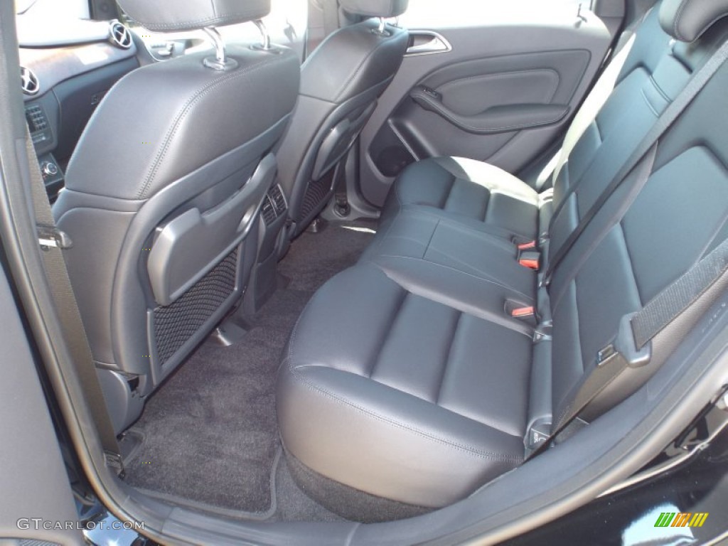2014 Mercedes-Benz B Electric Drive Rear Seat Photo #97930409