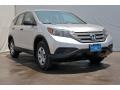 2014 Alabaster Silver Metallic Honda CR-V LX  photo #1