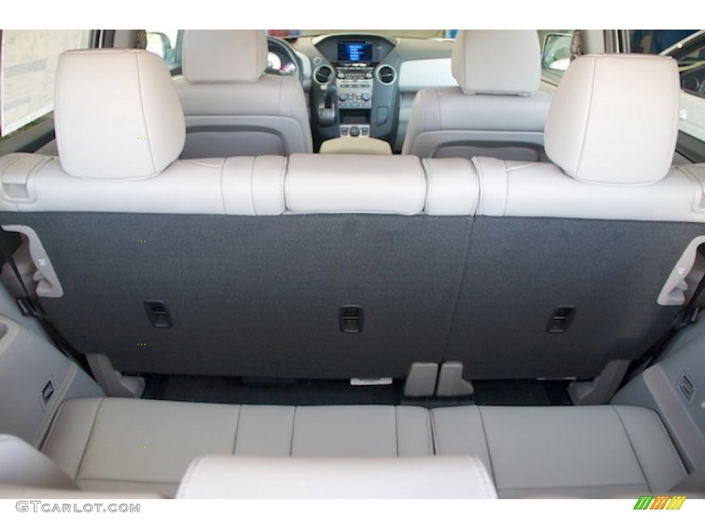 2015 Pilot EX-L - Crystal Black Pearl / Gray photo #20