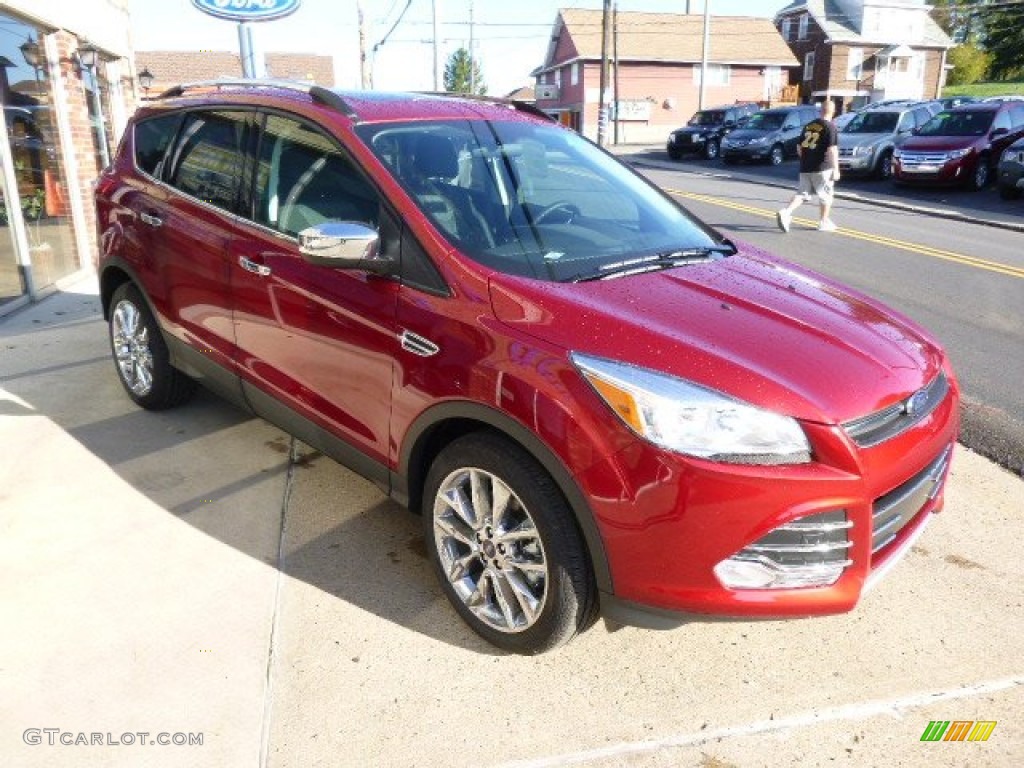 Ruby Red Metallic 2015 Ford Escape SE 4WD Exterior Photo #97938035