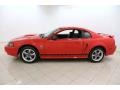 2004 Torch Red Ford Mustang V6 Coupe  photo #4