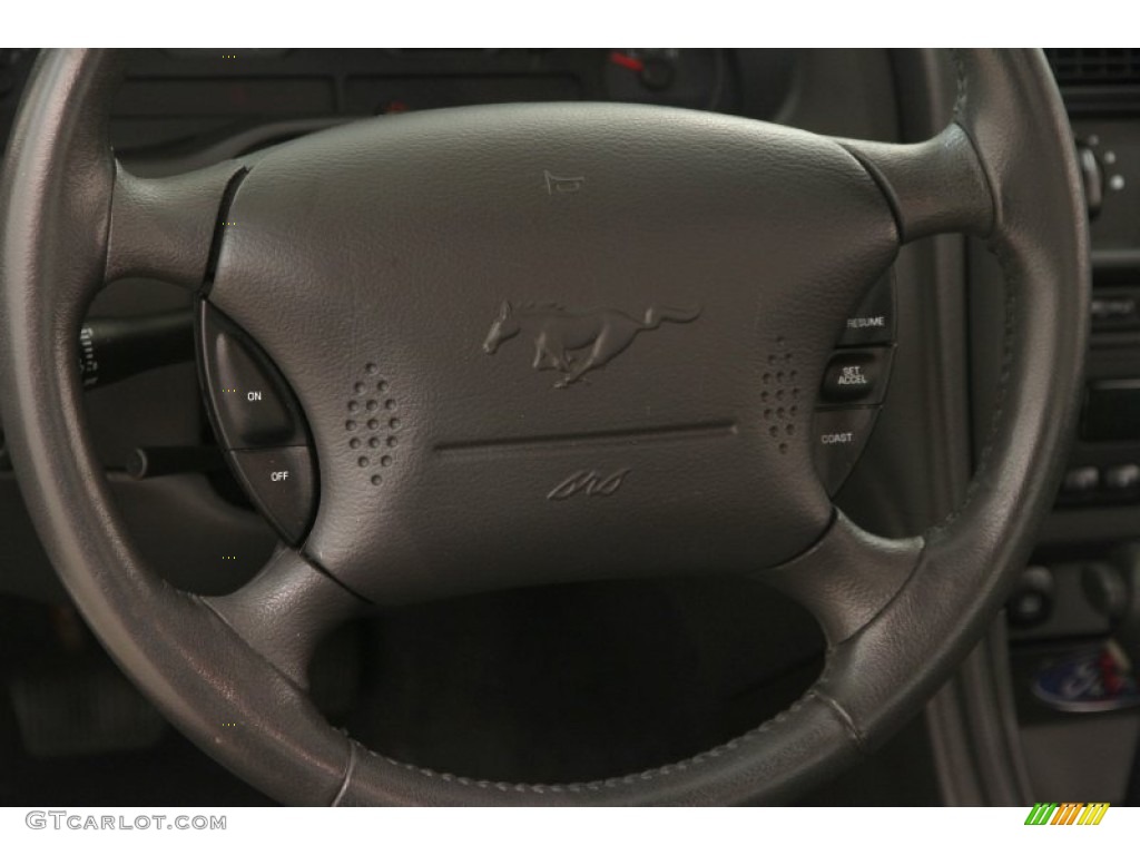 2004 Ford Mustang V6 Coupe Steering Wheel Photos