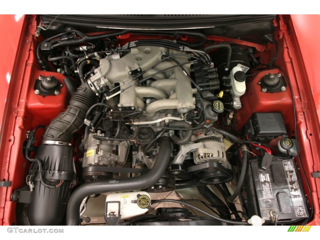 2004 Ford Mustang V6 Coupe Engine Photos