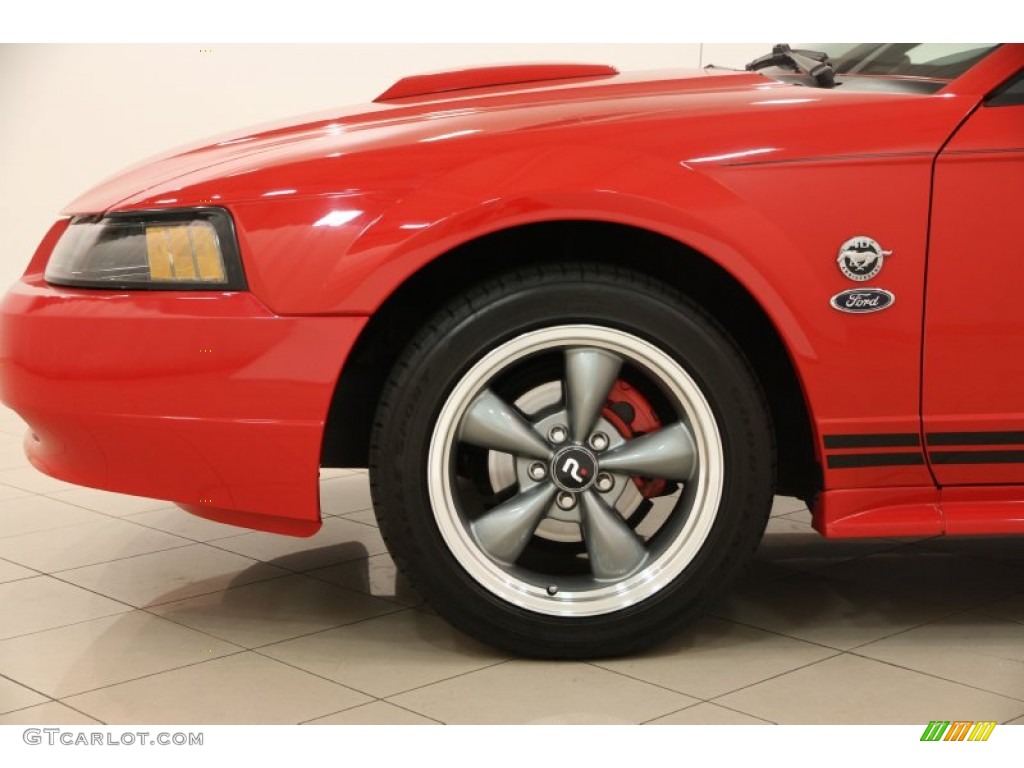 2004 Mustang V6 Coupe - Torch Red / Dark Charcoal photo #22