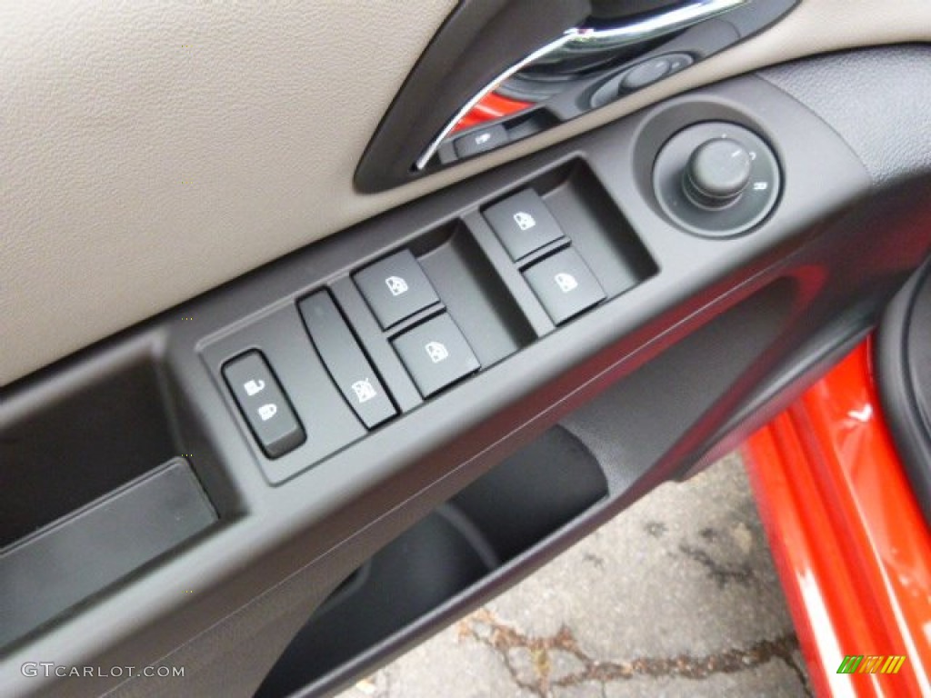 2015 Cruze LS - Red Hot / Jet Black/Medium Titanium photo #15