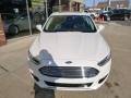 2015 White Platinum Metallic Ford Fusion Titanium AWD  photo #2