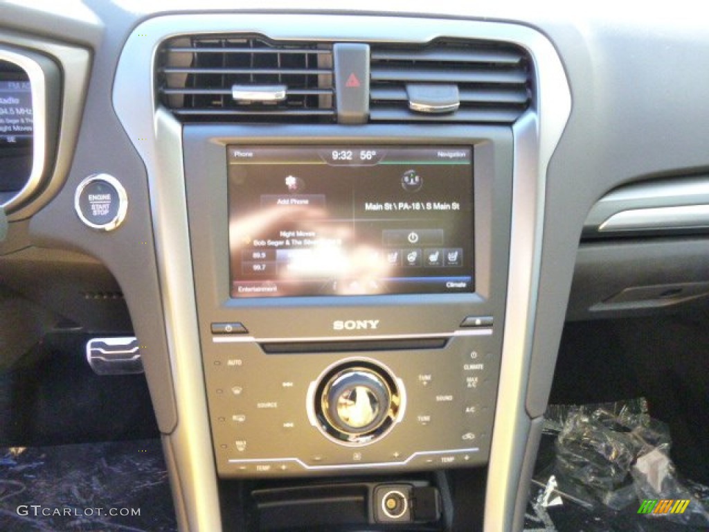 2015 Fusion Titanium AWD - White Platinum Metallic / Charcoal Black photo #15