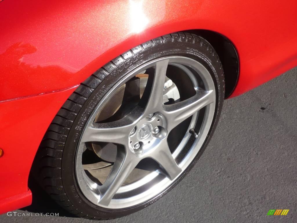 2004 MX-5 Miata MAZDASPEED Roadster - Velocity Red Mica / Black/Red photo #8