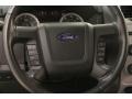 2010 Ford Escape Charcoal Black Interior Steering Wheel Photo