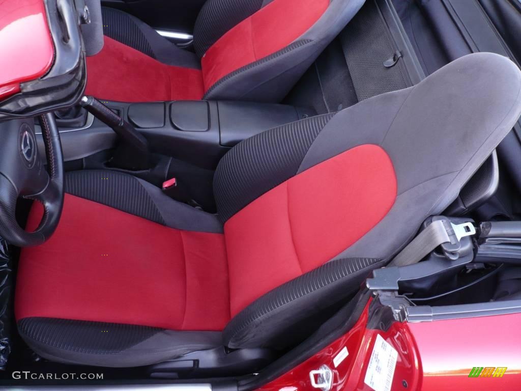 2004 MX-5 Miata MAZDASPEED Roadster - Velocity Red Mica / Black/Red photo #11