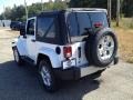 2015 Bright White Jeep Wrangler Sahara 4x4  photo #4