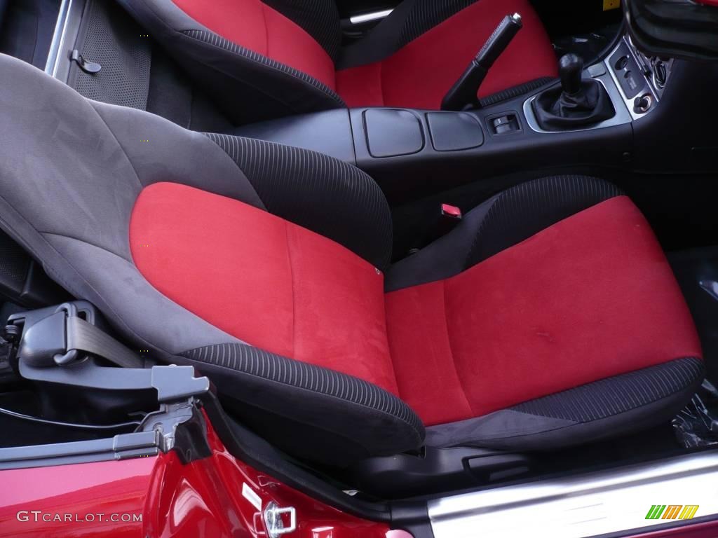 2004 MX-5 Miata MAZDASPEED Roadster - Velocity Red Mica / Black/Red photo #12