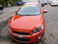 2012 Inferno Orange Metallic Chevrolet Sonic LTZ Hatch  photo #3