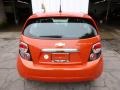 2012 Inferno Orange Metallic Chevrolet Sonic LTZ Hatch  photo #7