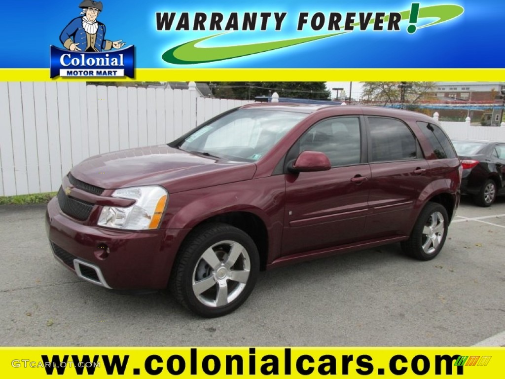 Deep Ruby Red Metallic Chevrolet Equinox