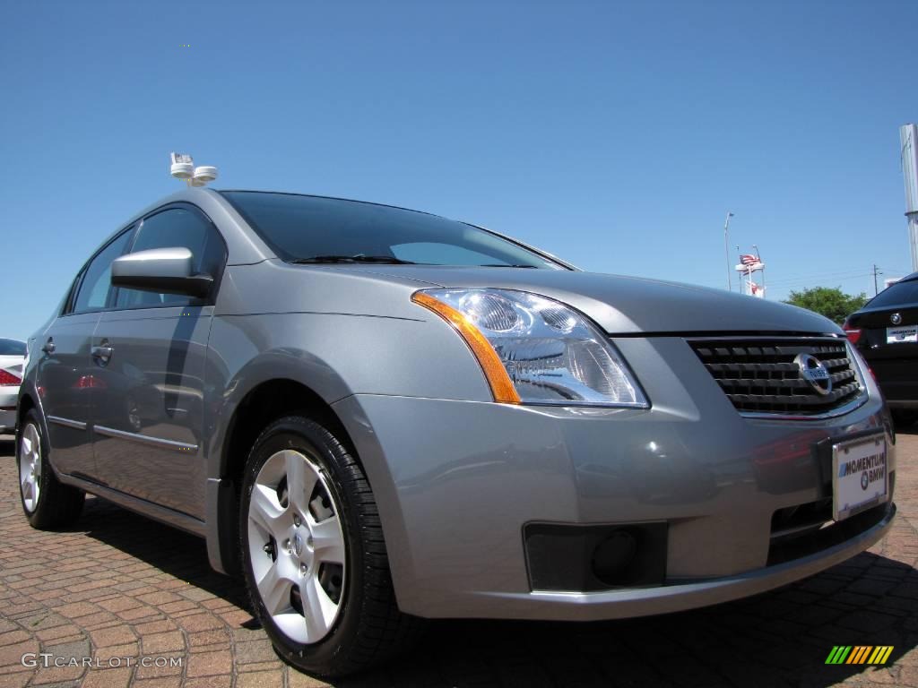 2007 Sentra 2.0 S - Magnetic Gray / Charcoal/Steel photo #7