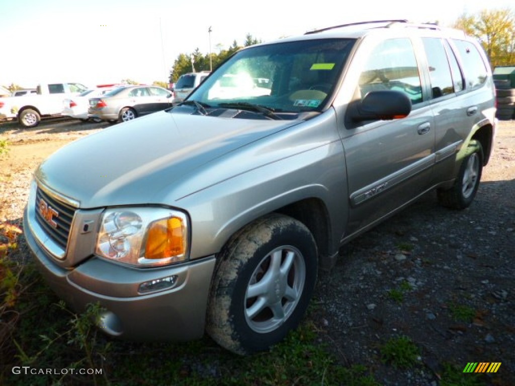 2002 Envoy SLT 4x4 - Pewter Metallic / Dark Pewter photo #1