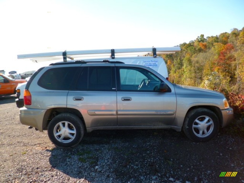 2002 Envoy SLT 4x4 - Pewter Metallic / Dark Pewter photo #3