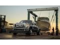 2014 Green Gem Metallic Ford F350 Super Duty Lariat Crew Cab 4x4  photo #29