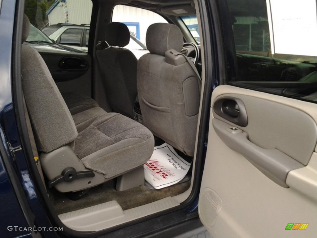 2003 TrailBlazer EXT LT 4x4 - Indigo Blue Metallic / Light Oak photo #10