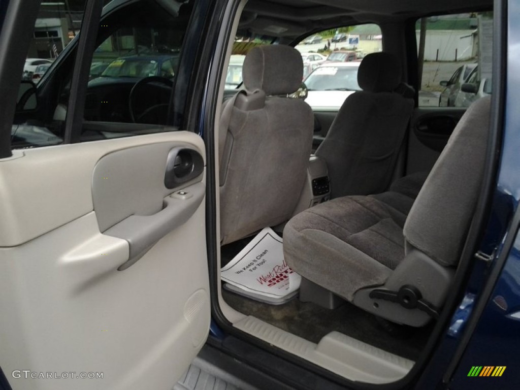 2003 TrailBlazer EXT LT 4x4 - Indigo Blue Metallic / Light Oak photo #13