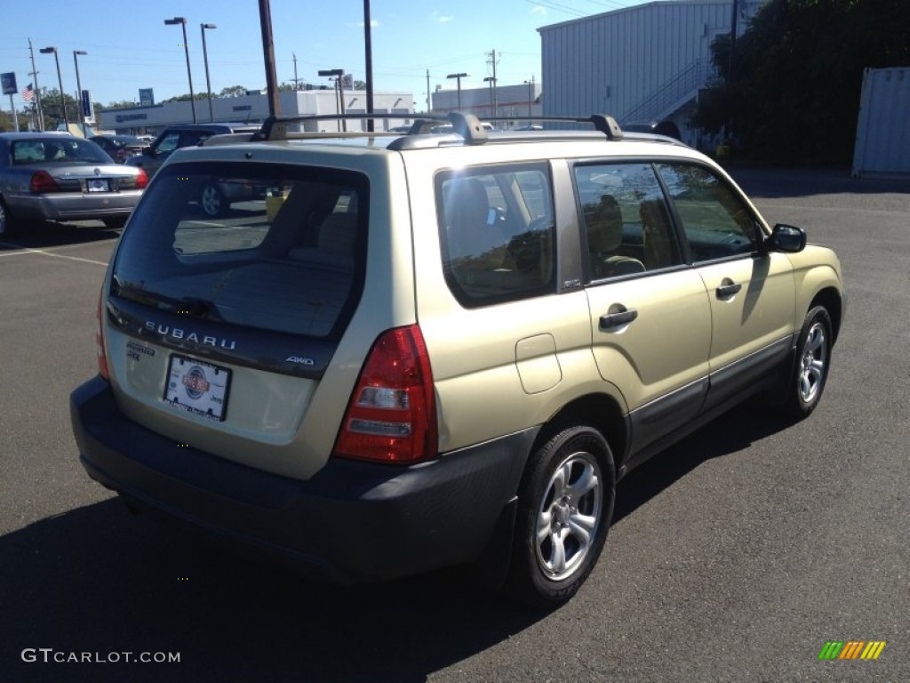2004 Forester 2.5 X - Sierra Gold Metallic / Beige photo #7