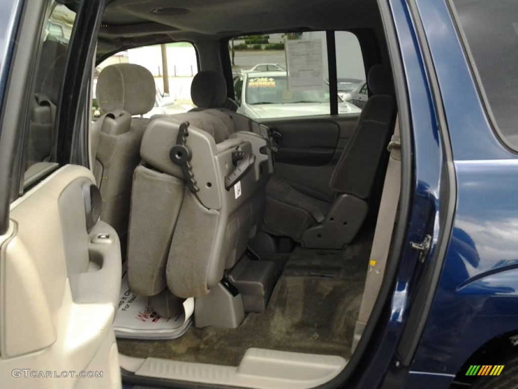 2003 TrailBlazer EXT LT 4x4 - Indigo Blue Metallic / Light Oak photo #15