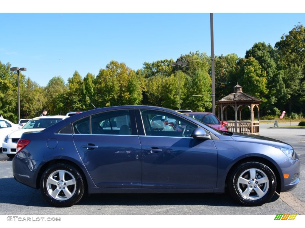 2014 Cruze LT - Blue Ray Metallic / Medium Titanium photo #2