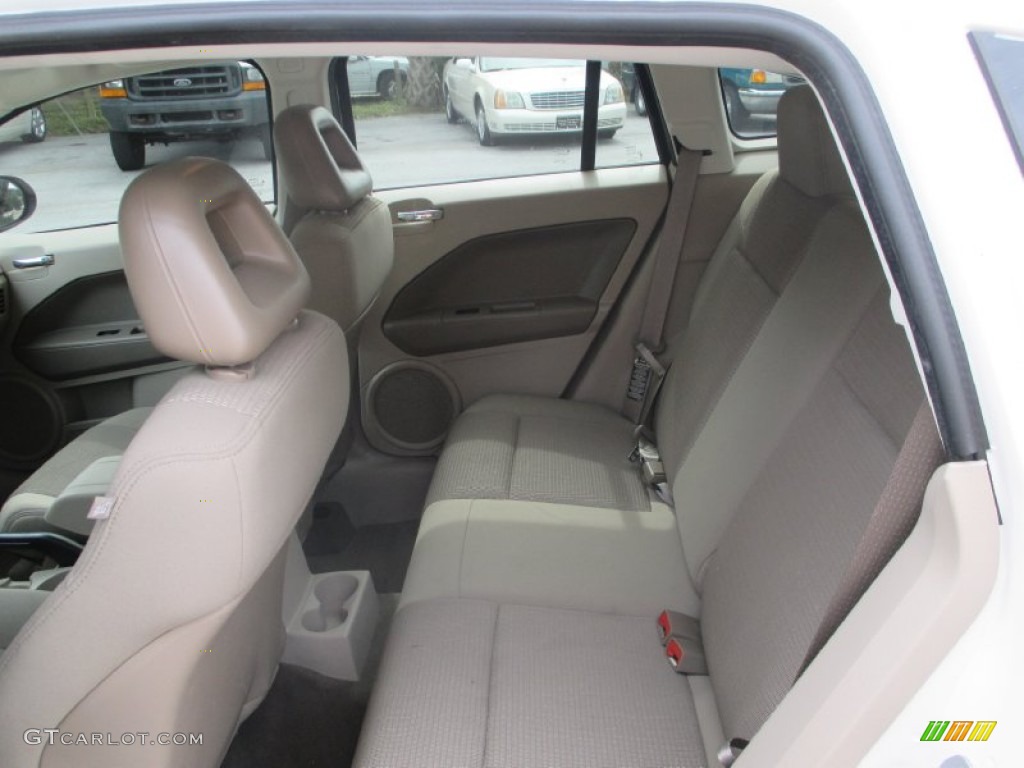 2008 Caliber SXT - Stone White / Pastel Pebble Beige photo #15