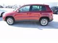 2014 Wild Cherry Metallic Volkswagen Tiguan SE  photo #5