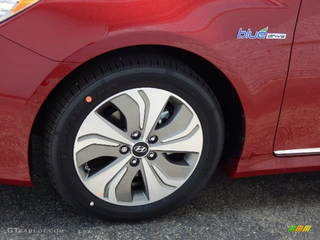 2015 Hyundai Sonata Hybrid Limited Wheel Photo #97954058