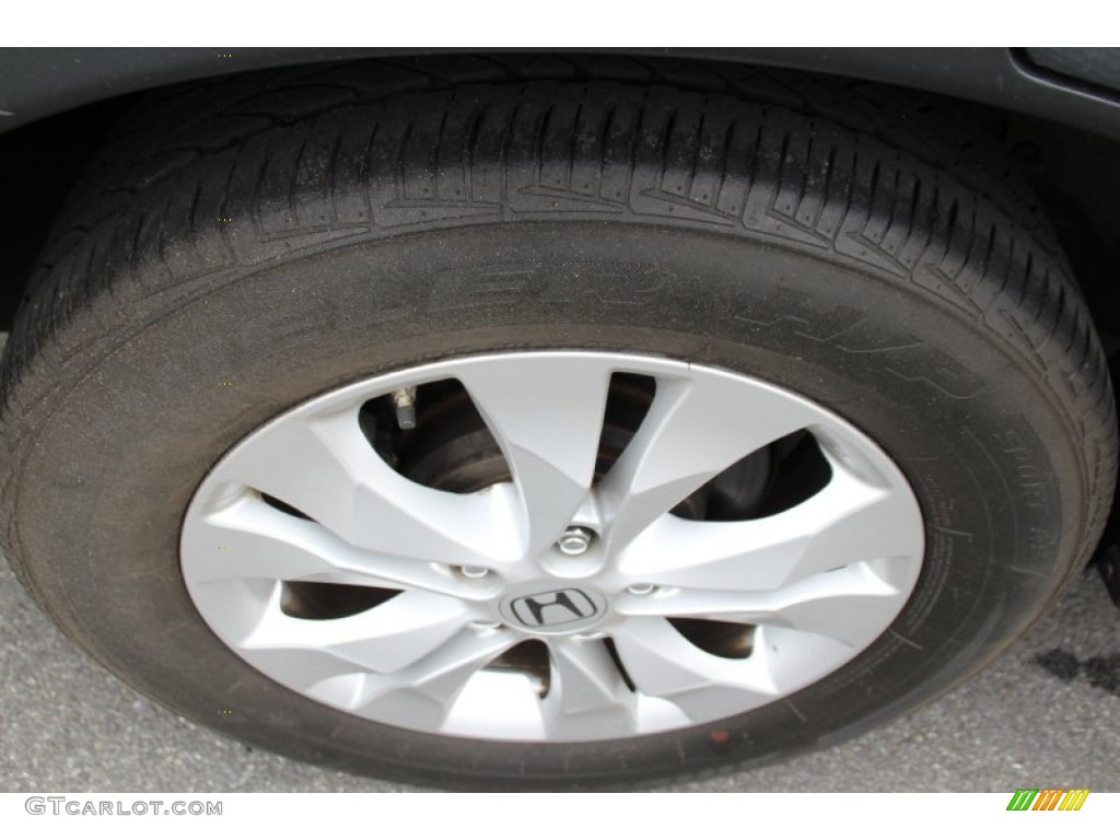 2012 CR-V EX 4WD - Crystal Black Pearl / Black photo #32