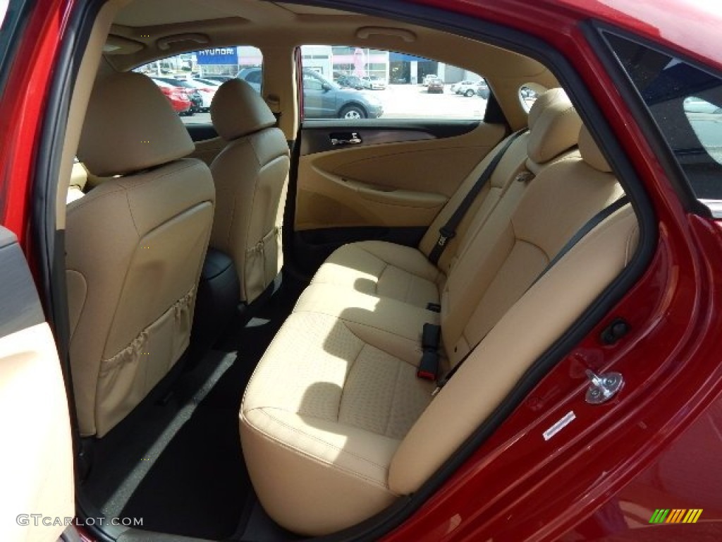 Camel Interior 2015 Hyundai Sonata Hybrid Limited Photo #97954454
