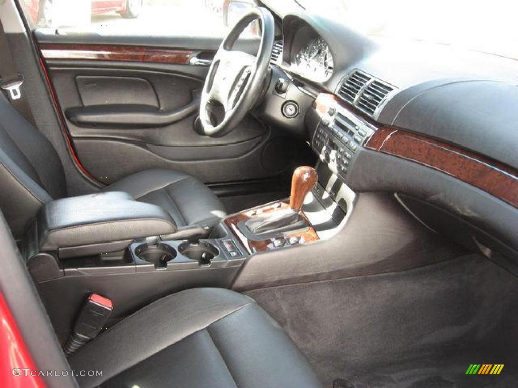 2005 3 Series 325i Sedan - Imola Red / Black photo #5