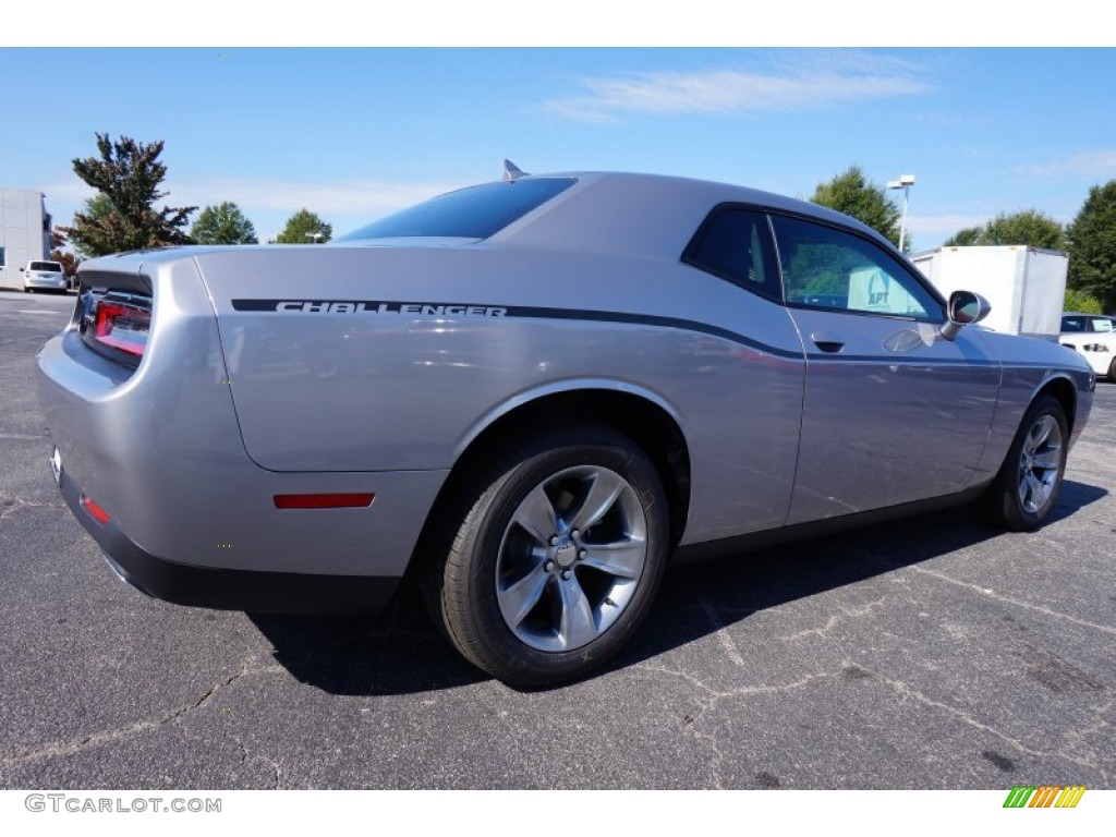 2015 Challenger SXT - Billet Silver Metallic / Black photo #3