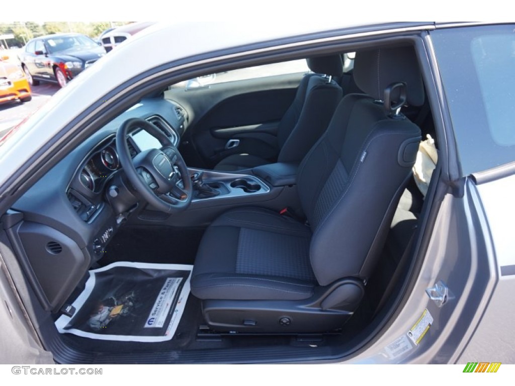 2015 Challenger SXT - Billet Silver Metallic / Black photo #6