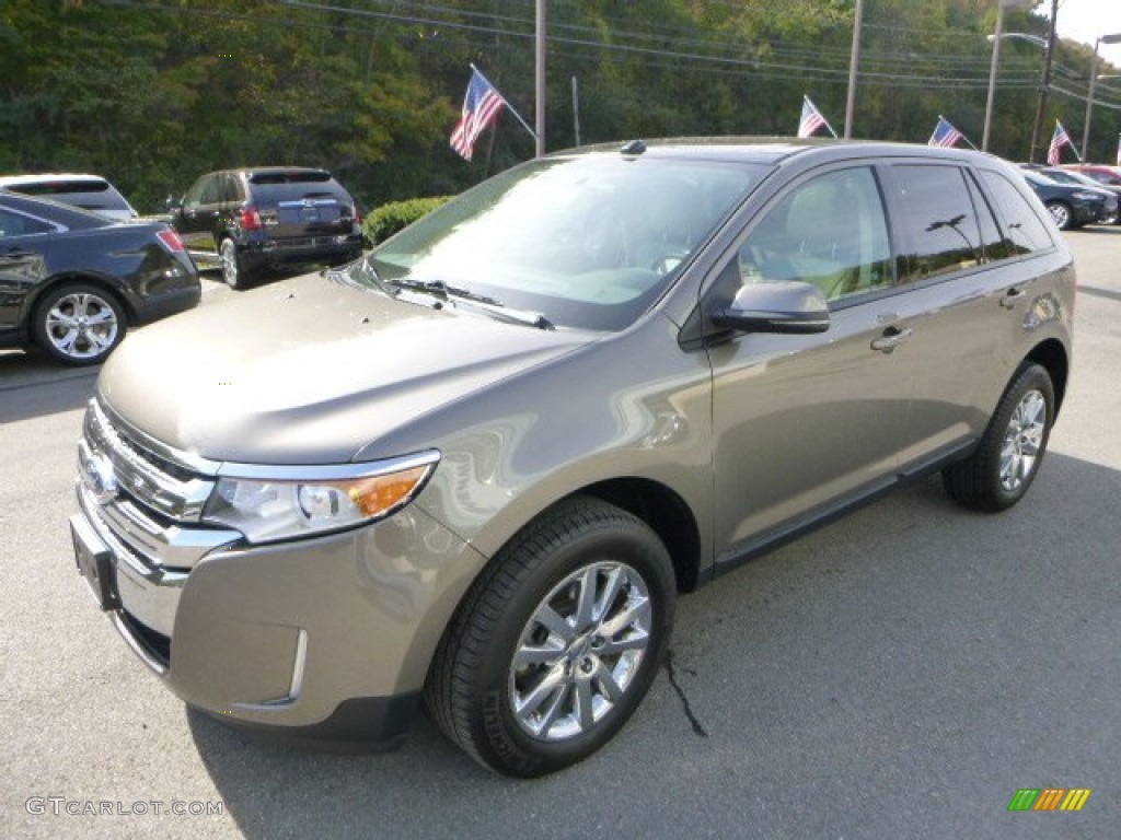 2013 Edge SEL AWD - Mineral Gray Metallic / Medium Light Stone photo #6