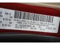  2015 Grand Cherokee Limited Deep Cherry Red Crystal Pearl Color Code PRP