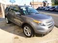 2014 Sterling Gray Ford Explorer Limited 4WD  photo #3