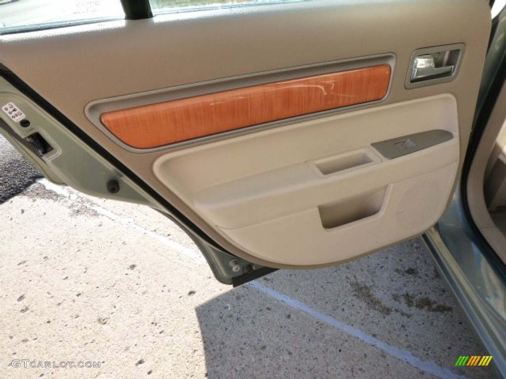 2008 MKZ AWD Sedan - Moss Green Metallic / Sand photo #12