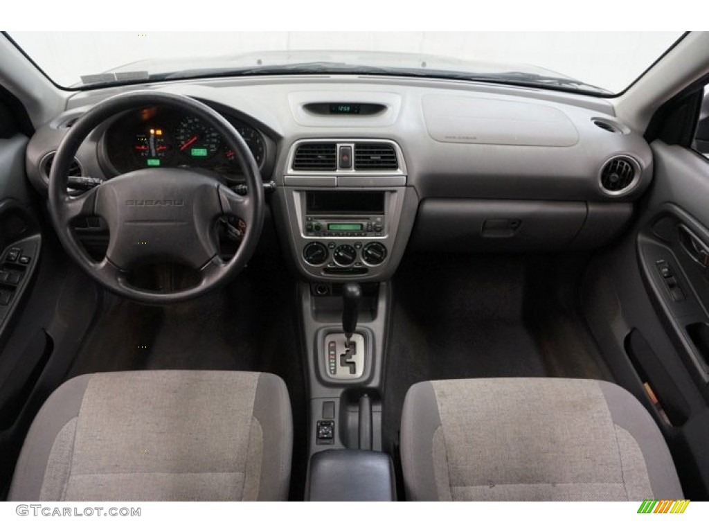 2004 Impreza Outback Sport Wagon - Woodland Green Pearl / Gray photo #20